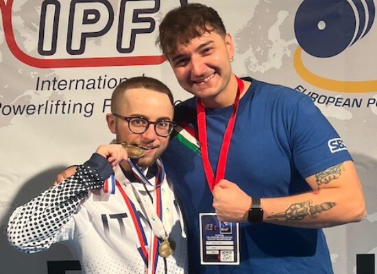 Europeo junior di Powerlifting: soddisfazione per il biscegliese Palumbo e il suo coach Fedele