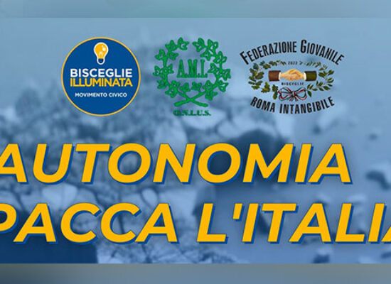 Convegno su autonomia differenziata, presente anche il Senatore Boccia