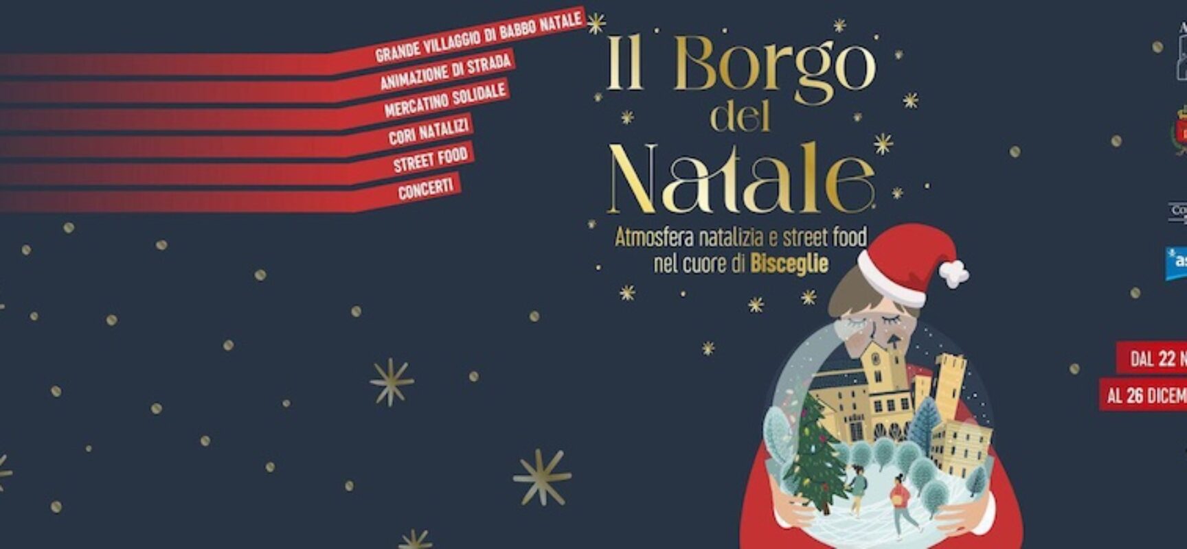 Torna il Borgo del Natale nel centro storico di Bisceglie