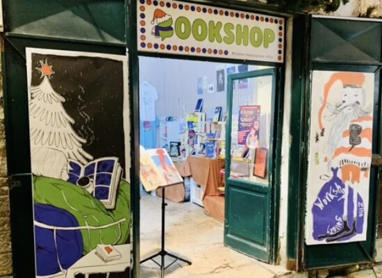 Il bookshop di Associazione URCA nel centro storico: workshop e tante idee per i regali di Natale