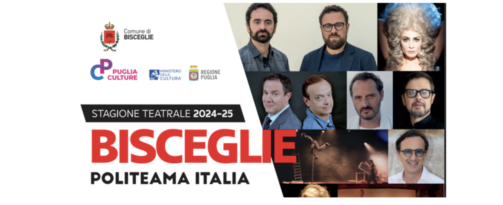 Annunciata la nuova stagione teatrale del Comune di Bisceglie / IL PROGRAMMA