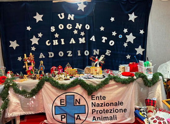 ENPA Bisceglie protagonista al “Borgo di Natale”