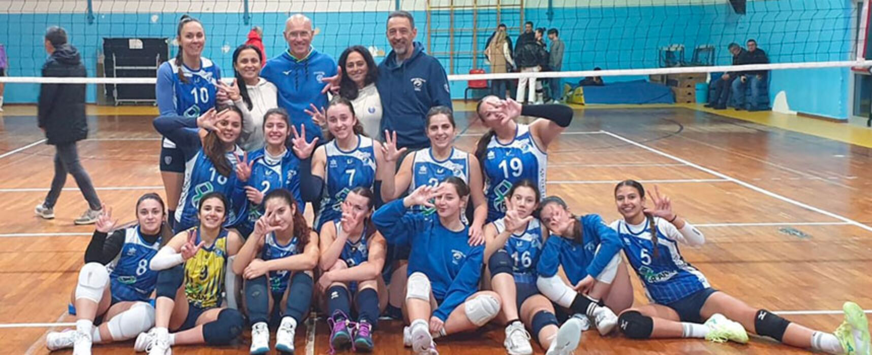 Sportilia Volley si impone a Bari e rimane in lizza per un posto playoff